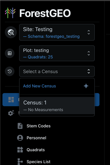 add new census