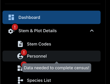 data needed for census