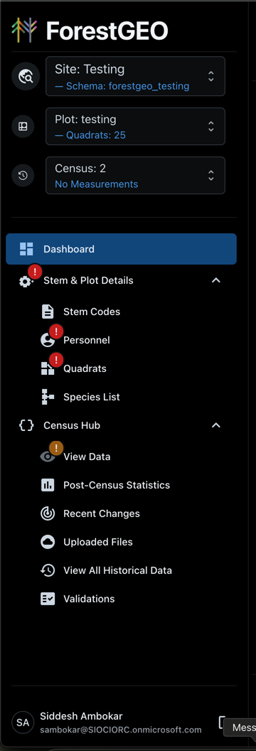 missing supporting data