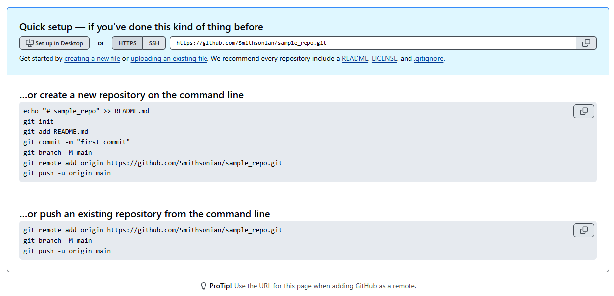 GitHub Connect Repo